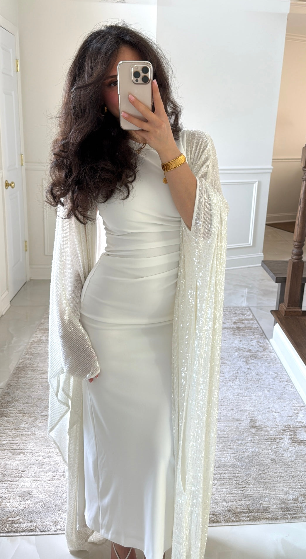 Sequin Abaya