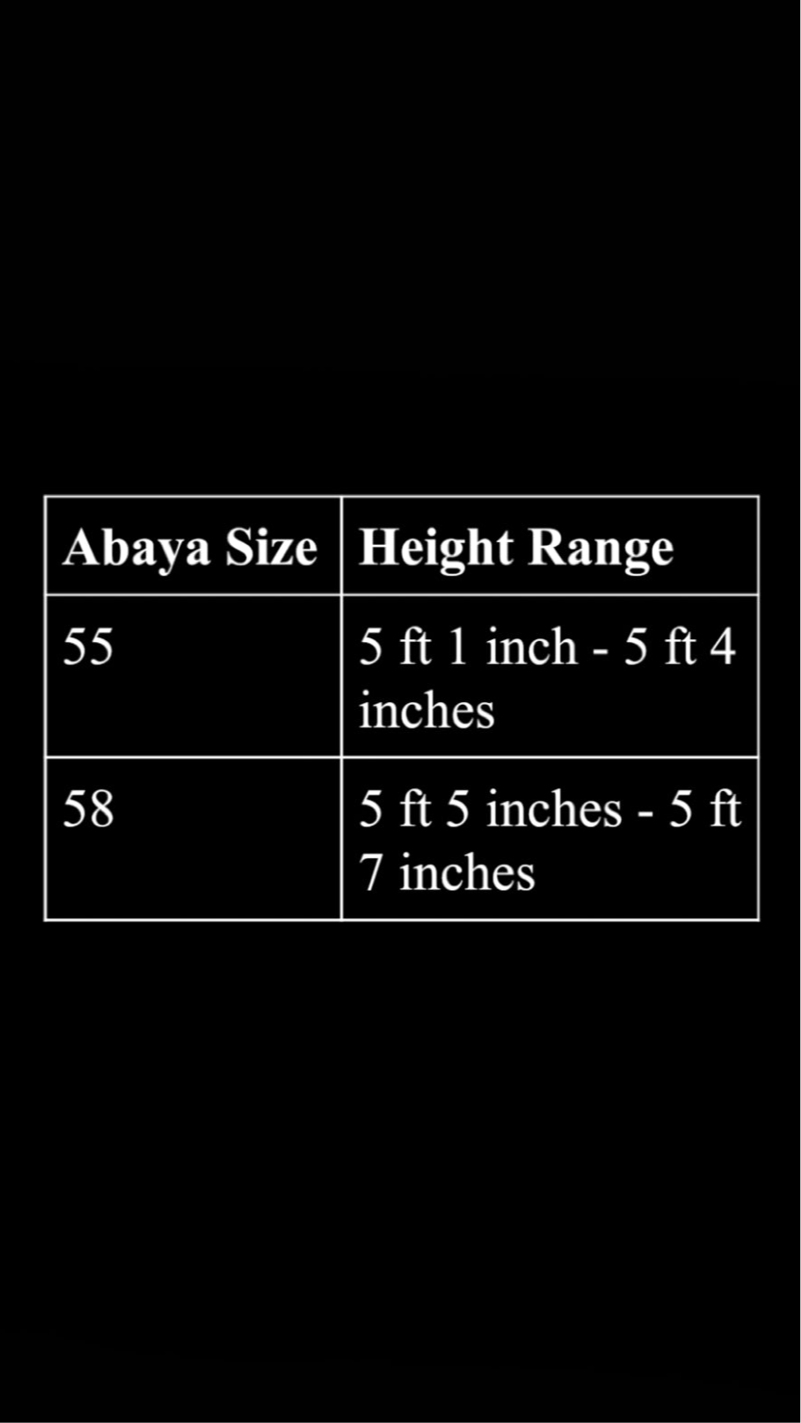 Brown Chamois Abaya